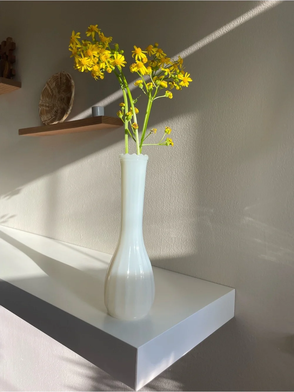 Milk Glass Bud Vase Set - Picture 9 of 12